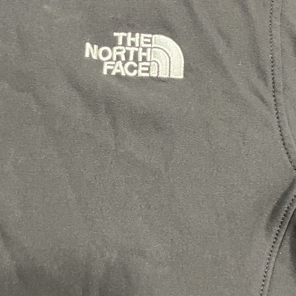 The North Face Softshell Jacket Womens Black Hooded Full Zip Lightweight - Picture 2 of 10
